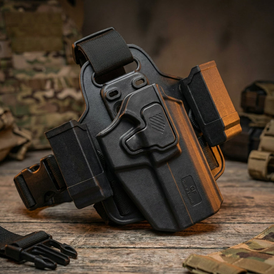Universal Drop Leg Holster - G & Flower
