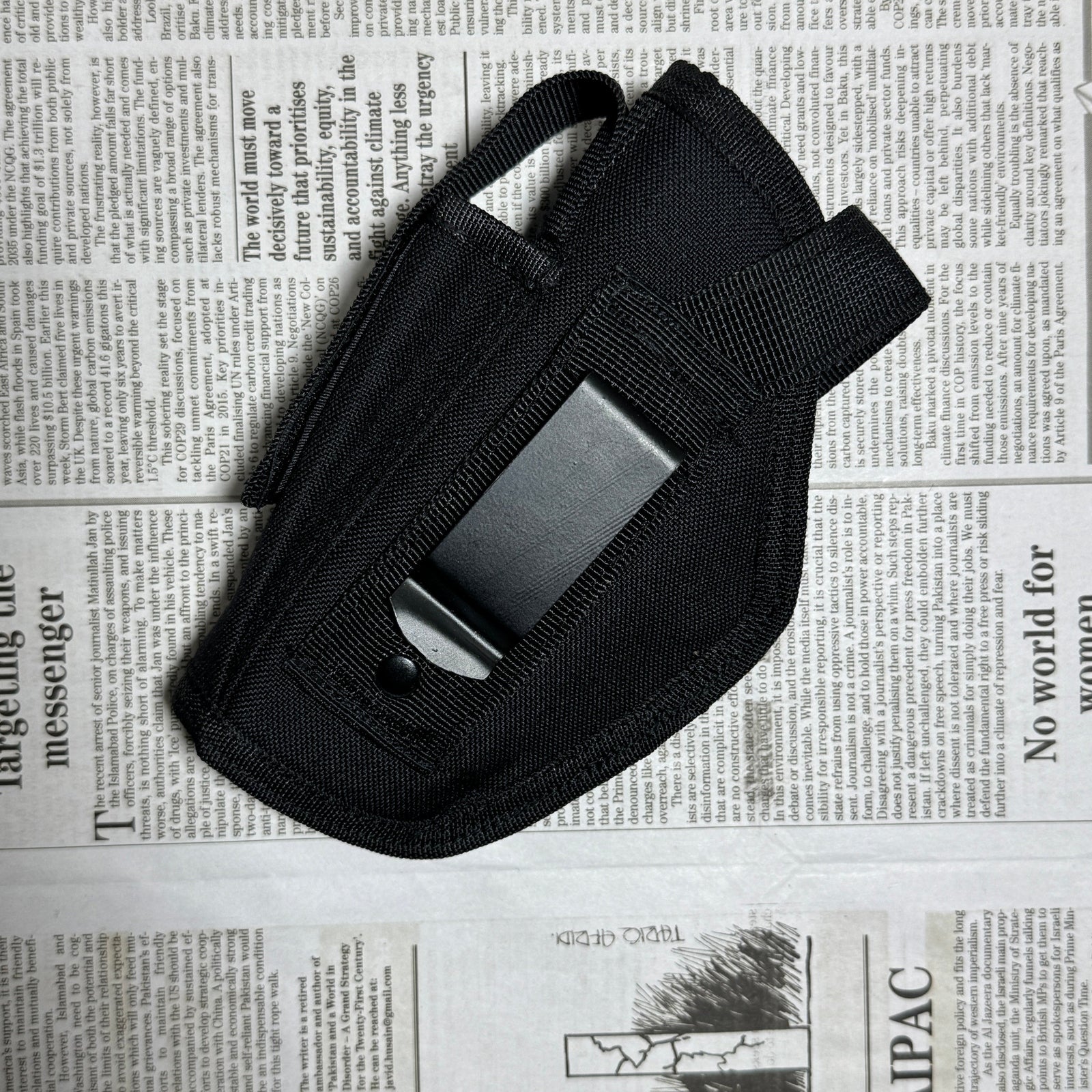 FIBER HOLSTER WITH MAG POUCH