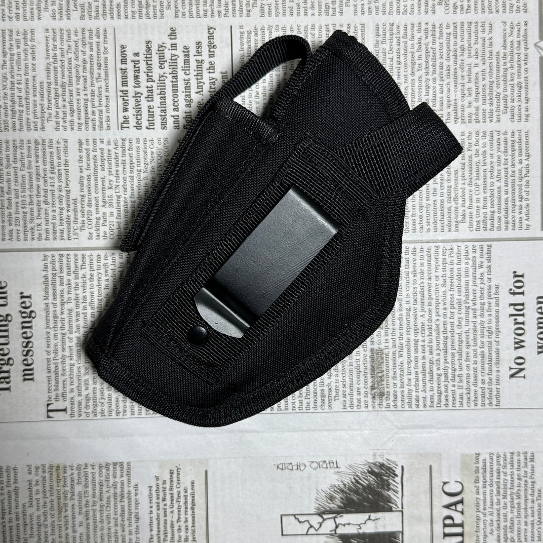 FIBER HOLSTER WITH MAG POUCH