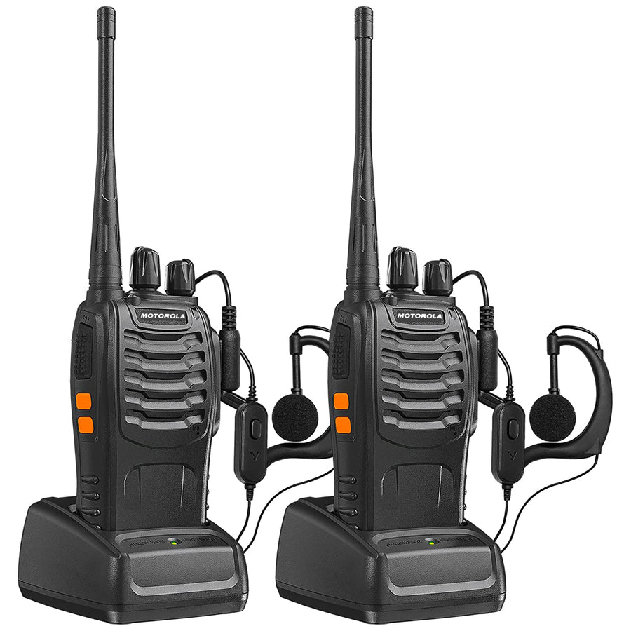 Motorola MT-918 Walkie Talkie Pair - 2 to 4 KM Range