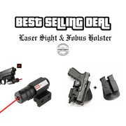 2-In-1 Deal - Laser Sight & Fobus Holster