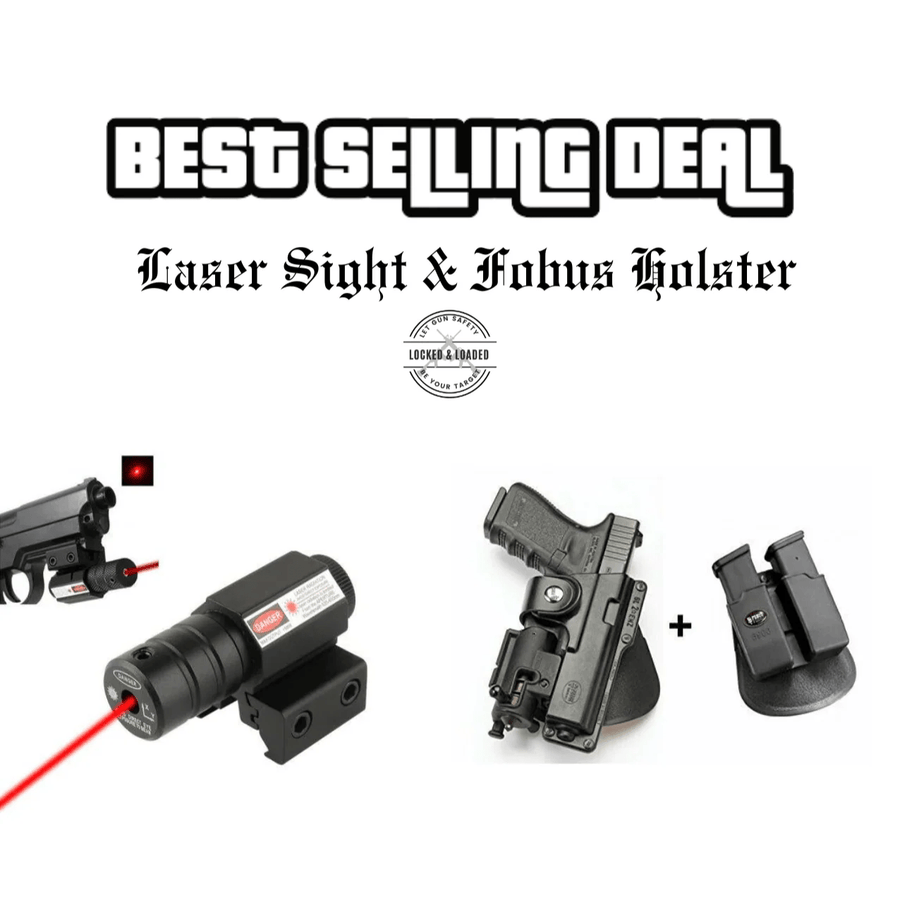 2-In-1 Deal - Laser Sight & Fobus Holster
