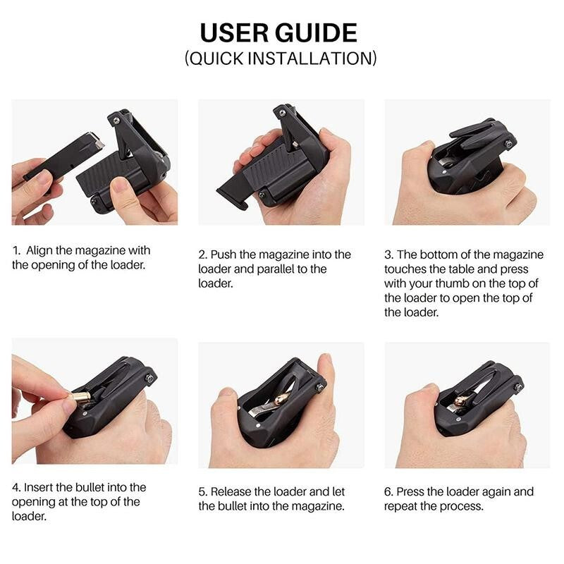 Raptor Universal Mag Loader for Handguns