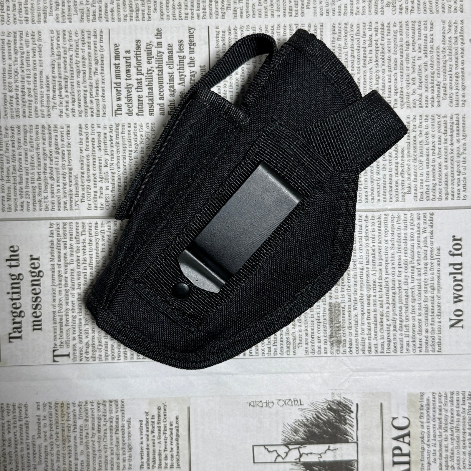 FIBER HOLSTER WITH MAG POUCH