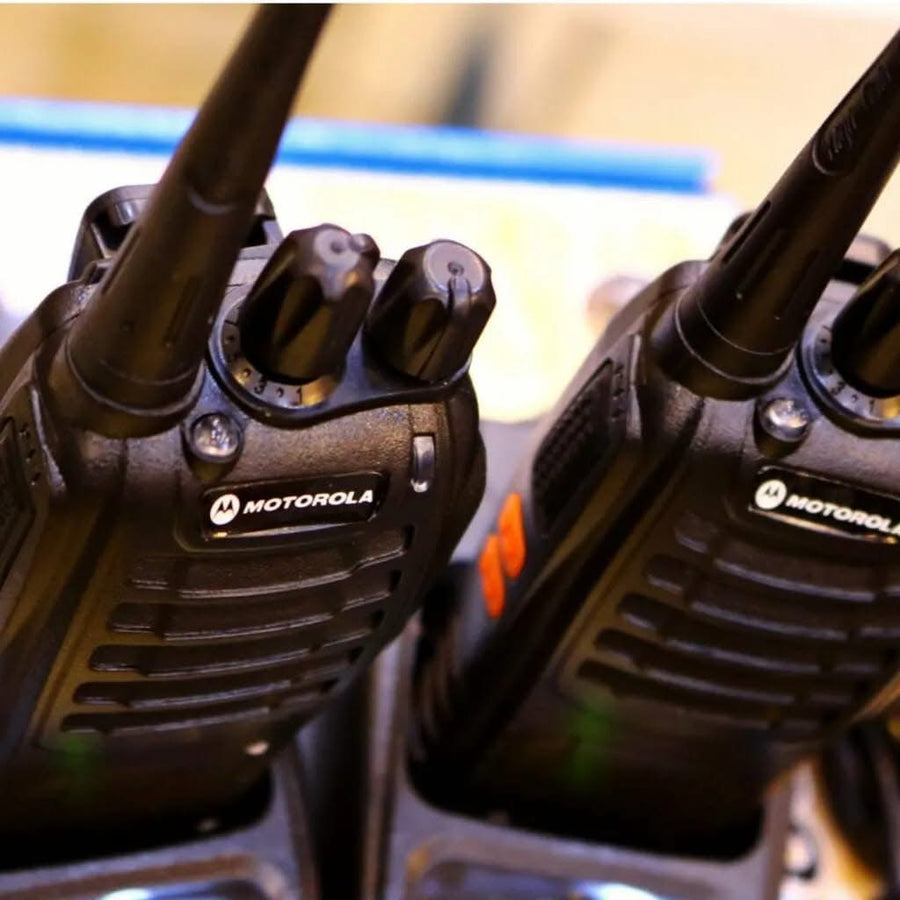 Motorola MT-918 Walkie Talkie Pair - 2 to 4 KM Range
