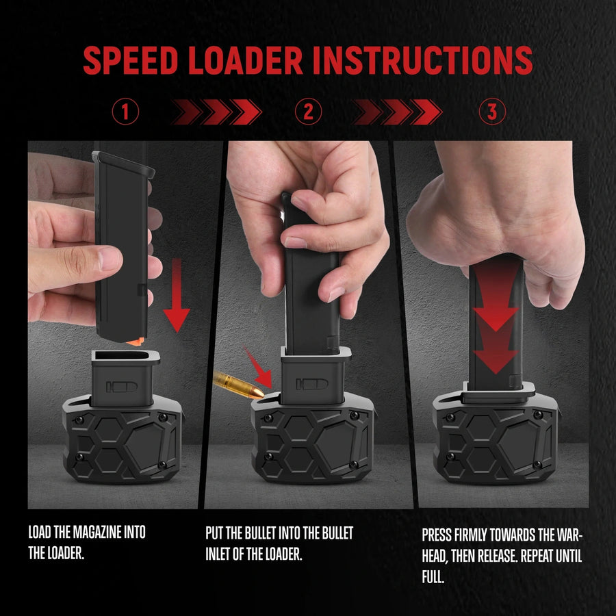 HandSlap Universal Speed Loader for 9mm