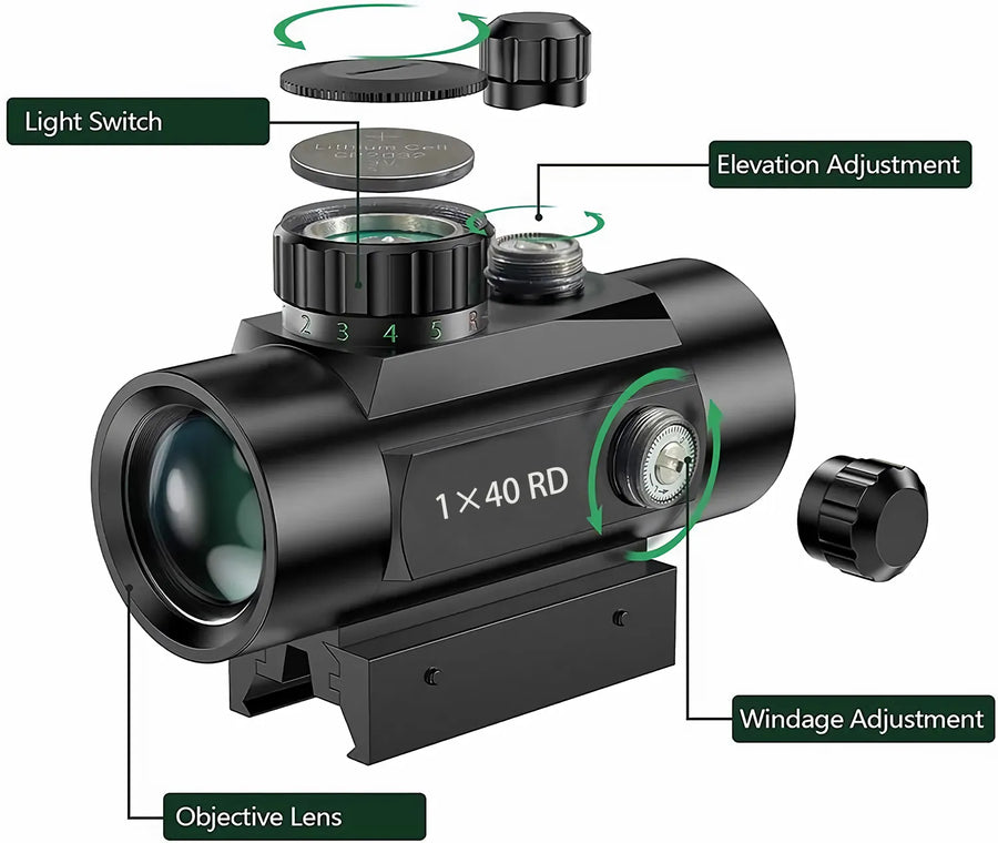 BUSHNELL 1x40 RED DOT SIGHT