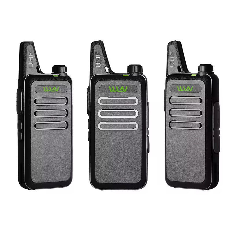 WLN KD-C1 Walkie Talkie Pair - 16CH UHF For Businesses / Hotels / Schools & Protocols