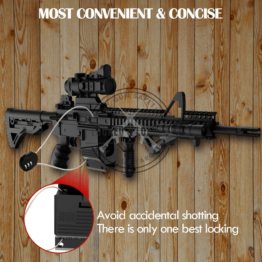 Wall Mount With Mag Storage AR's