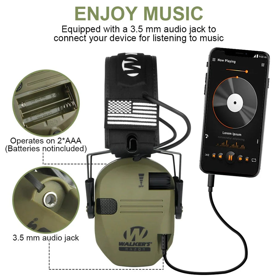 Walker’s Razor Electronic Ear Muffs
