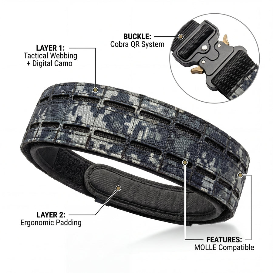StealthRig Edc Belts -Dual Layered