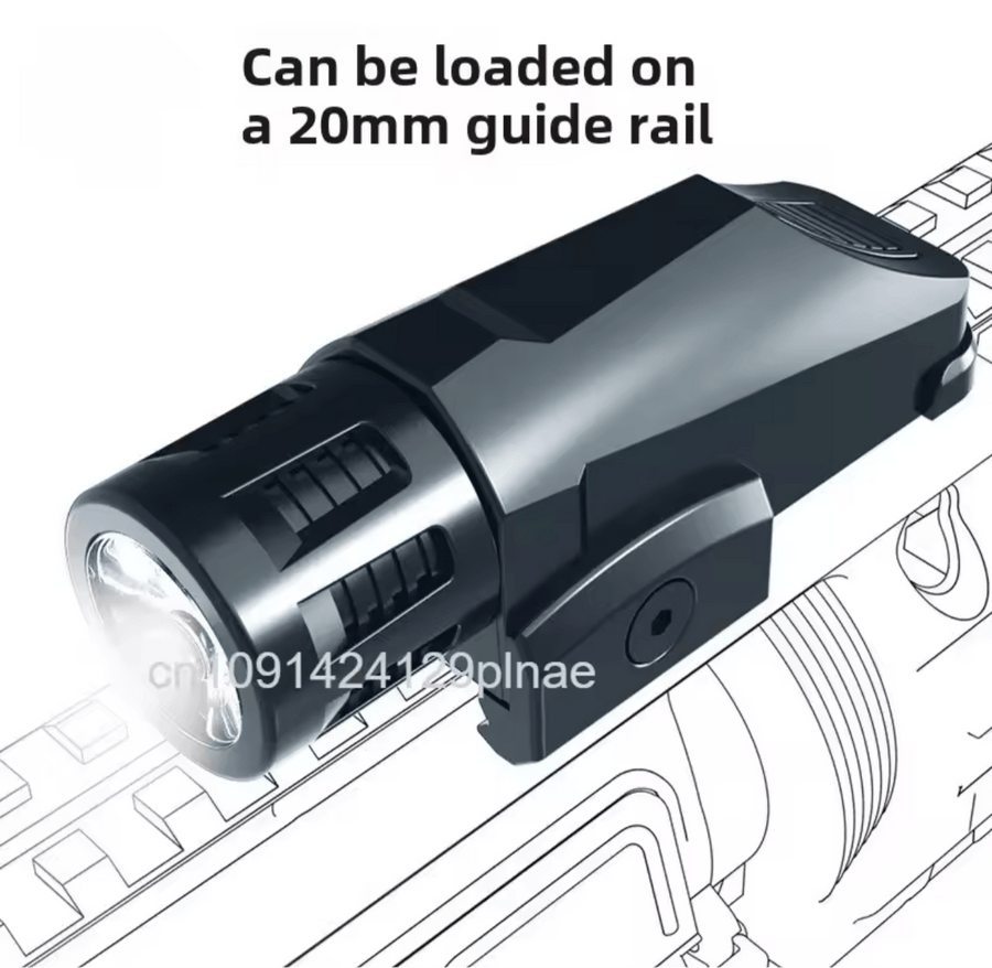Tactical Flashlight - Rechargeable