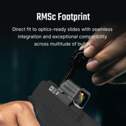 Osight SE RMSc Footprint Enclosed Red Dot Sight with Replaceable Battery