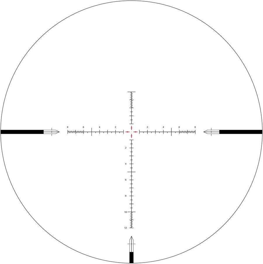 Arken Optics SH-4J 6-24X50 Rifle Scope FFP Illuminated Reticle with Zero Stop 34mm Tube