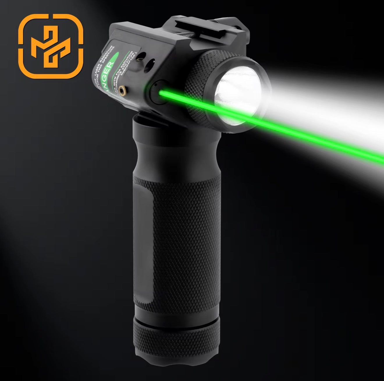 2 in 1 Laser Plus Flash & Foregrip