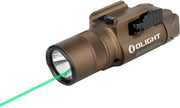OLIGHT Baldr Pro R 1350 Lumens Magnetic USB Rechargeable Tactical Flashlight with Green Laser