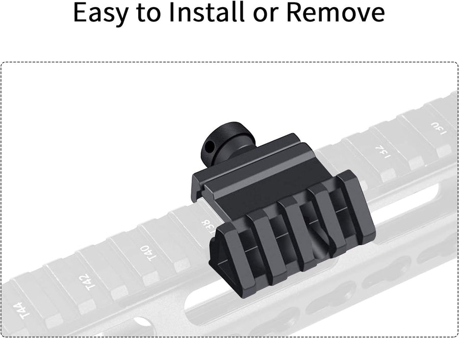 Tactical 45 Degree Angle Offset Rail Mount
