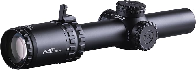Primary Arms SLx 1-6x24mm SFP Rifle Scope Gen IV - Illuminated ACSS Nova Fiber Wire Reticle - Red Dot Bright™