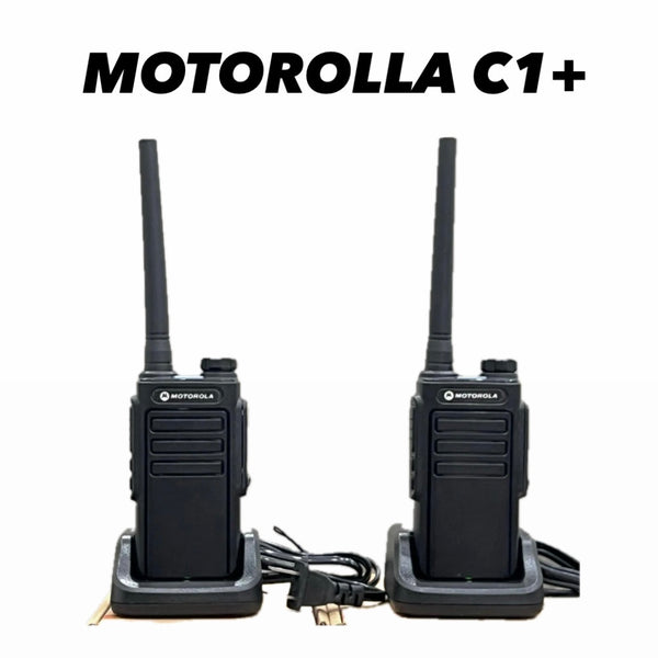 Motorolla C1 PLUS Walkie Talkie 2.5-4.5km Range