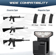 Wall Mount With Mag Holder for ARs