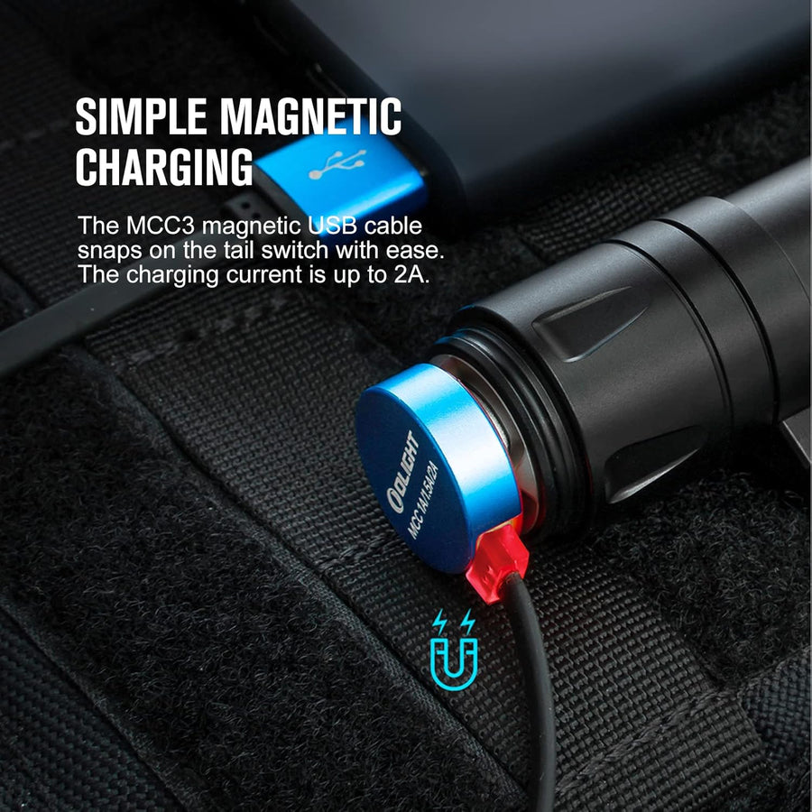 OLIGHT Odin GL M 1500 Lumens MLOK Mount Rechargeable Tactical Flashlight with Green Beam and White LED Combo, Removable Slide Rail Mount and Dual-Button Remote Pressure Switch