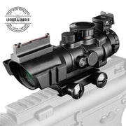 4x32 Scope with Fiber Optic Sight