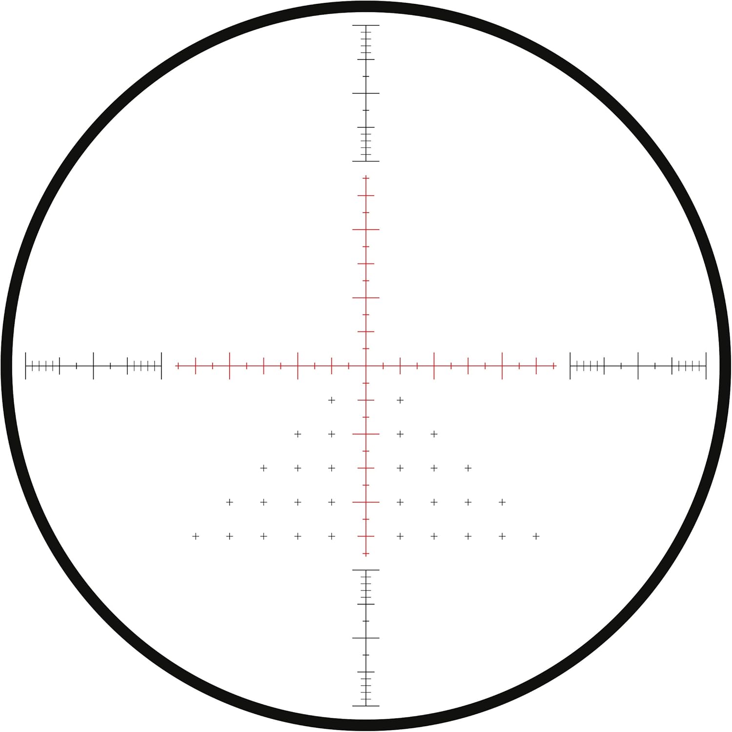 Hawke Optics Sidewinder 6-24X56 20x Half Mil Dot IR