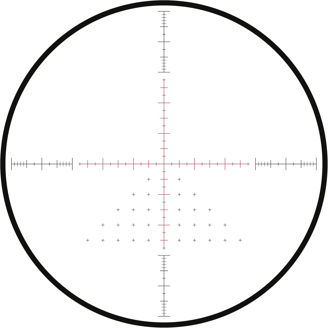 Hawke Optics Sidewinder 6-24X56 20x Half Mil Dot IR
