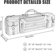 VOTAGOO TACTICAL Dual Rifle Bag 42”