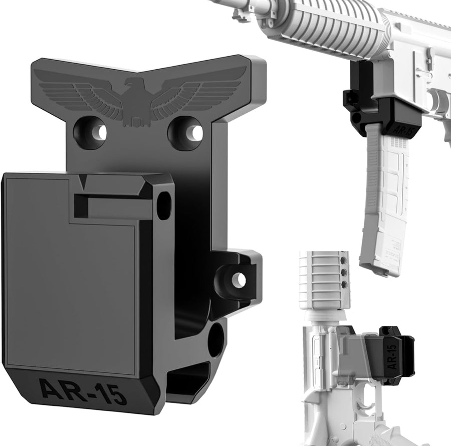 Wall Mount With Mag Holder for ARs