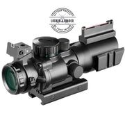 4x32 Scope with Fiber Optic Sight