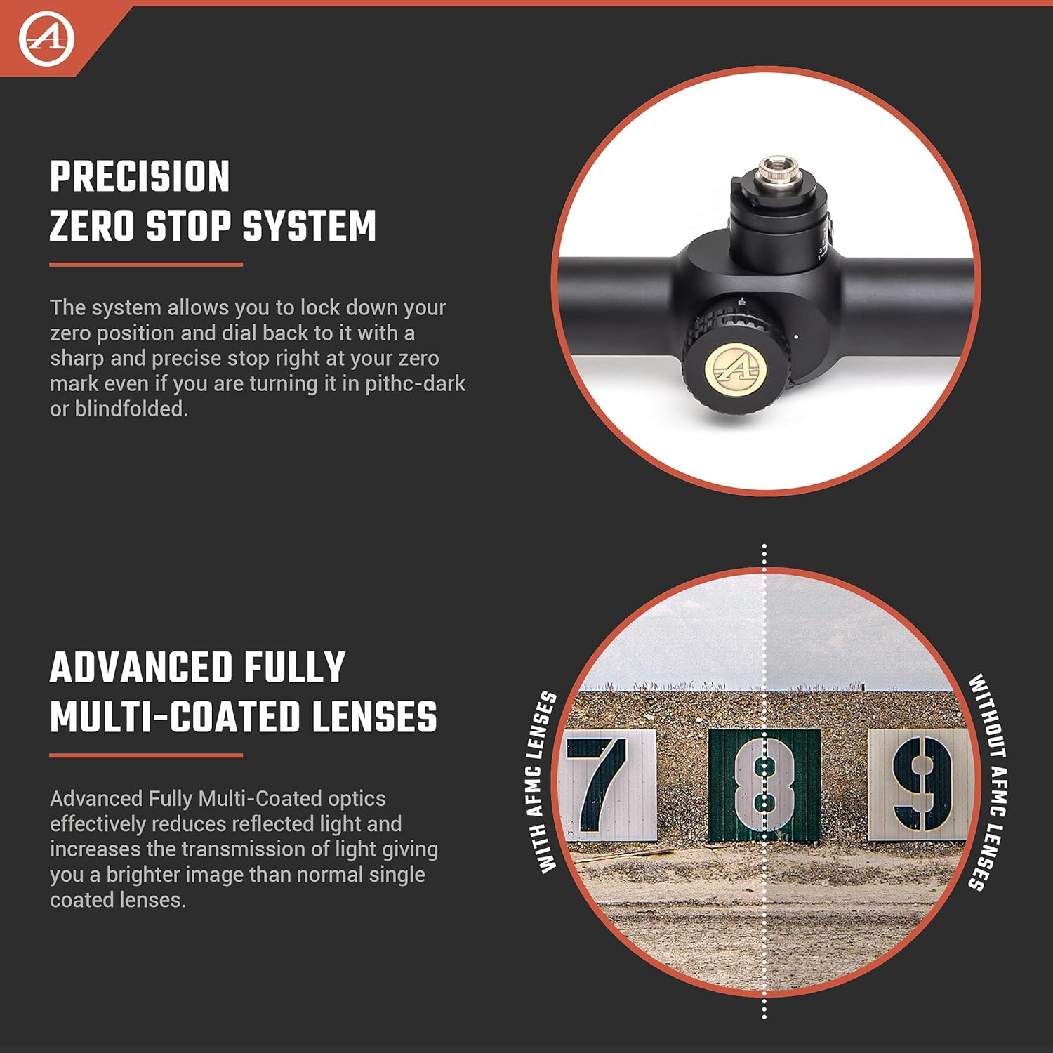 Athlon Optics Argos BTR 8-34X56 FFP IR ATMR MOA Reticle Riflescope