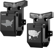 Gun Rack Wall Mount for 223/5.56 Rifle + Magazine, AR15