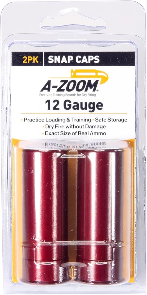 AZoom 12 Guage Snap Caps - Pack of 2