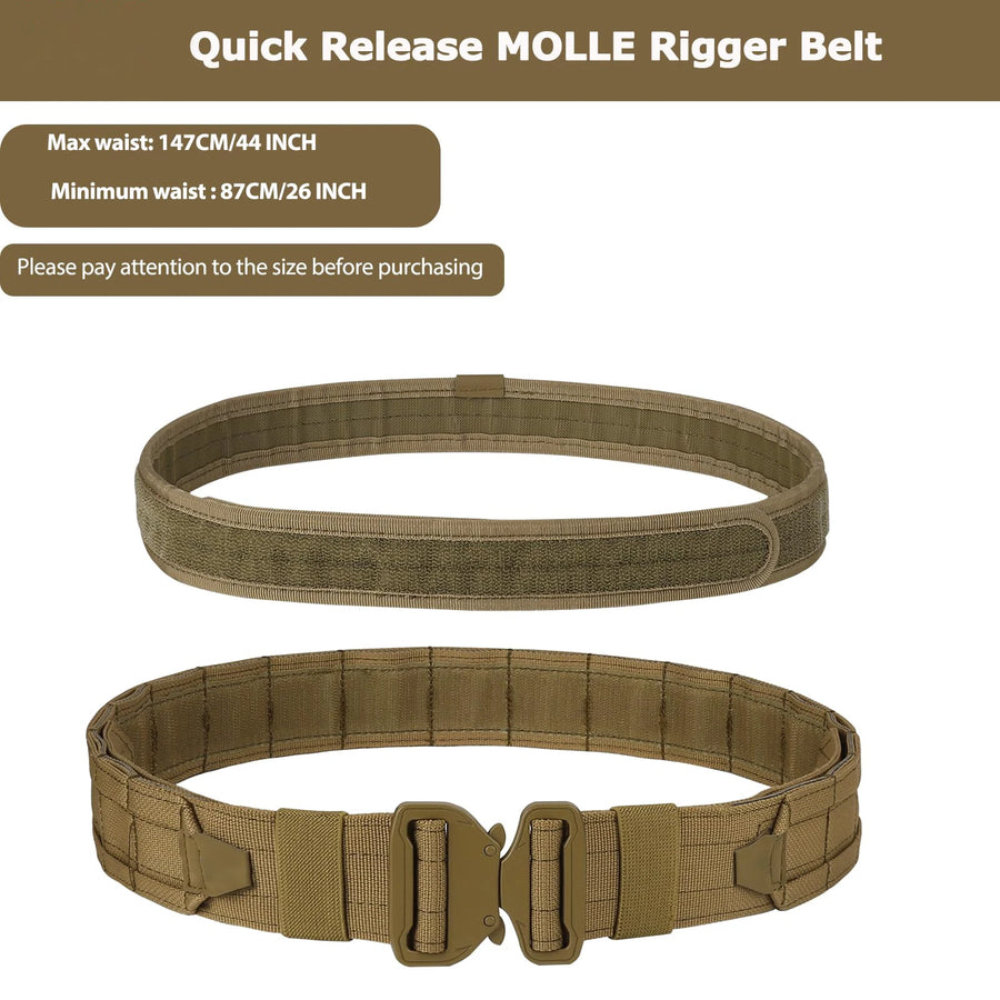 8-in-1 Tactical War Belt System