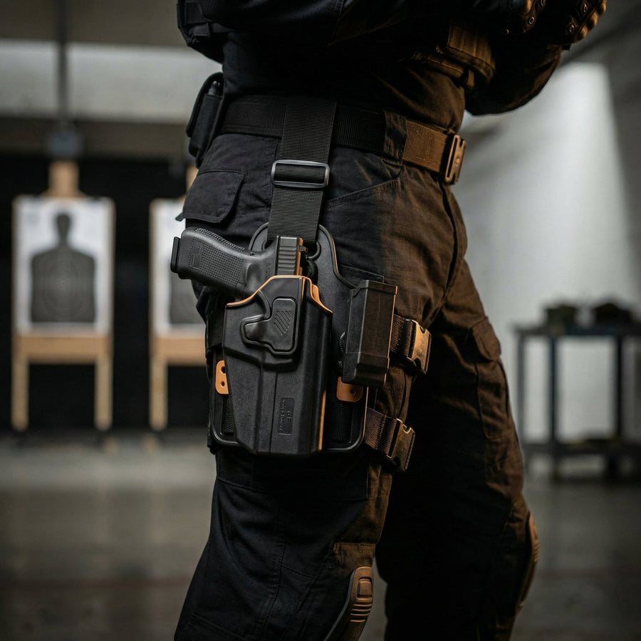 Universal Drop Leg Holster - G & Flower