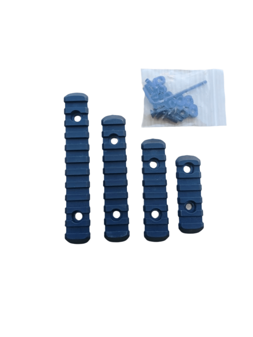Mlok Picatinny Rail Adapters - Pack of 4