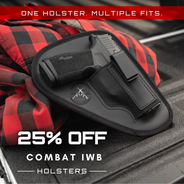 COMBAT IWB HOLSTER-UNIVERSAL MADE IN USA