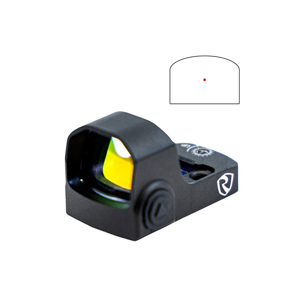 Riton MPRD X3 Tactix 3 MOA Red Dot Sight – RMsc Cut, Black, Waterproof & Fogproof