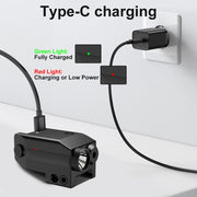 COMPACT RED LASER N FLASH COMBO - RECHARGEABLE