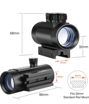 Reflex Sight with Red/Green Dot