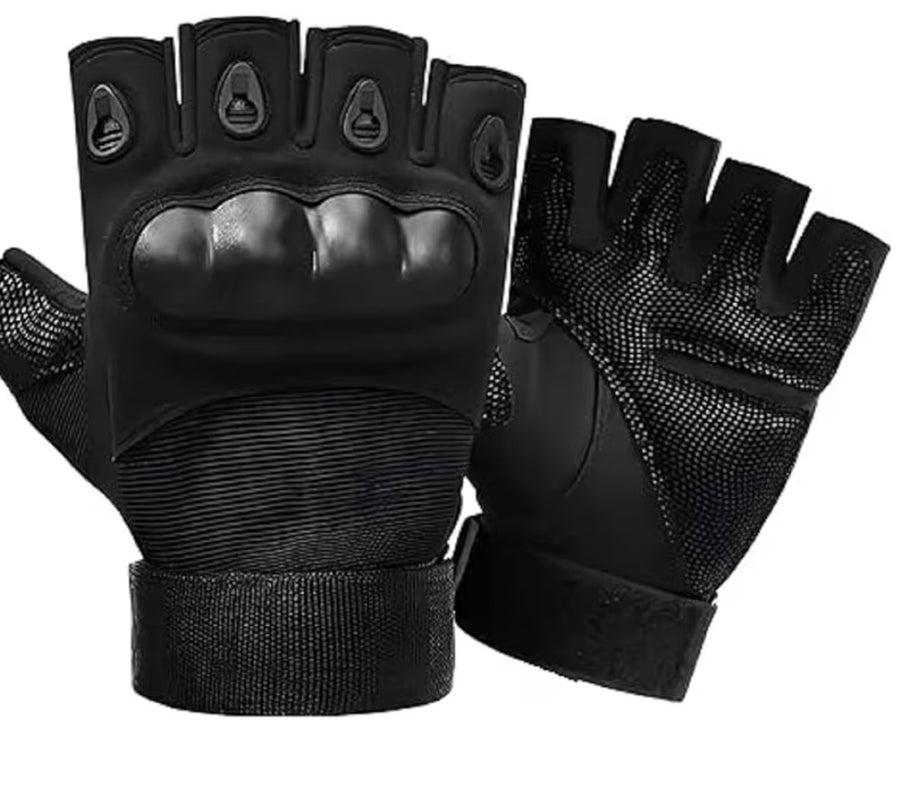 Tactical Protective Half Finger Gloves