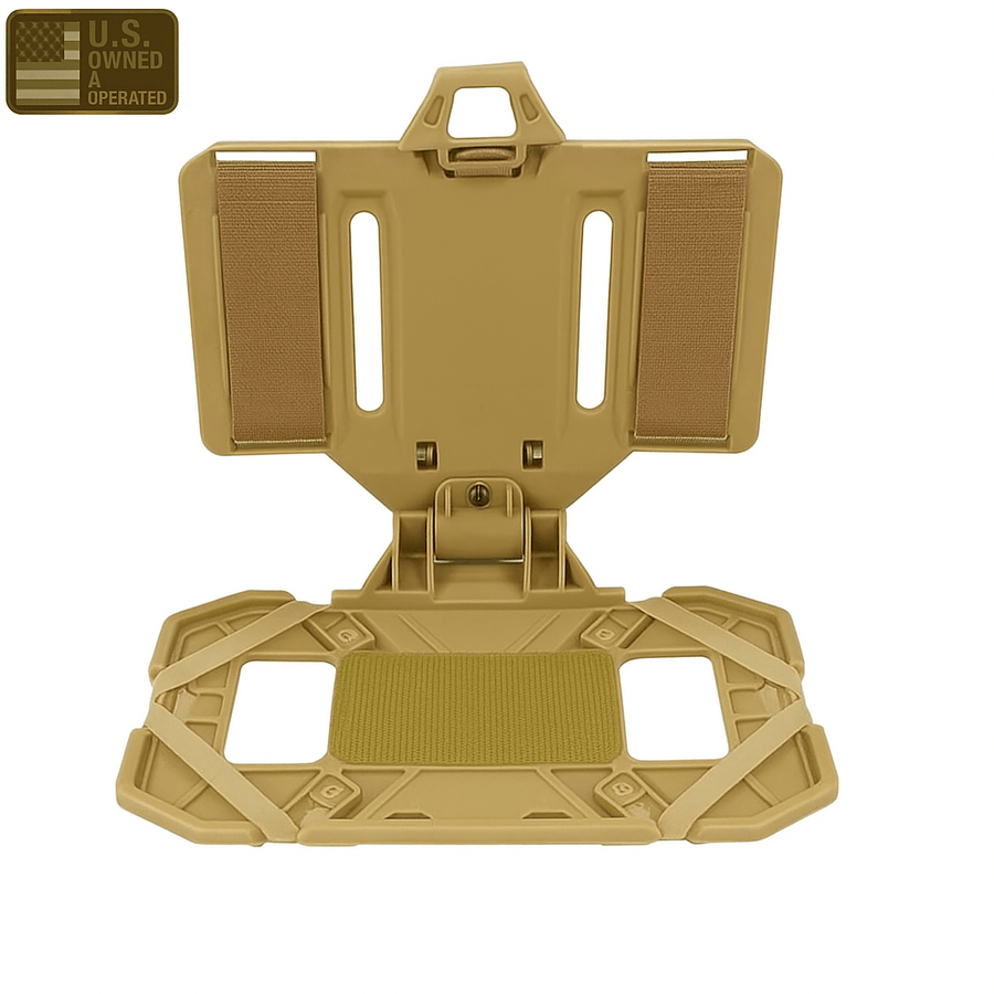 Tactical Molle Folded Navigation Board & Mobile Phone Holder for Vests