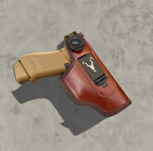 Leather IWB with Retention Straps