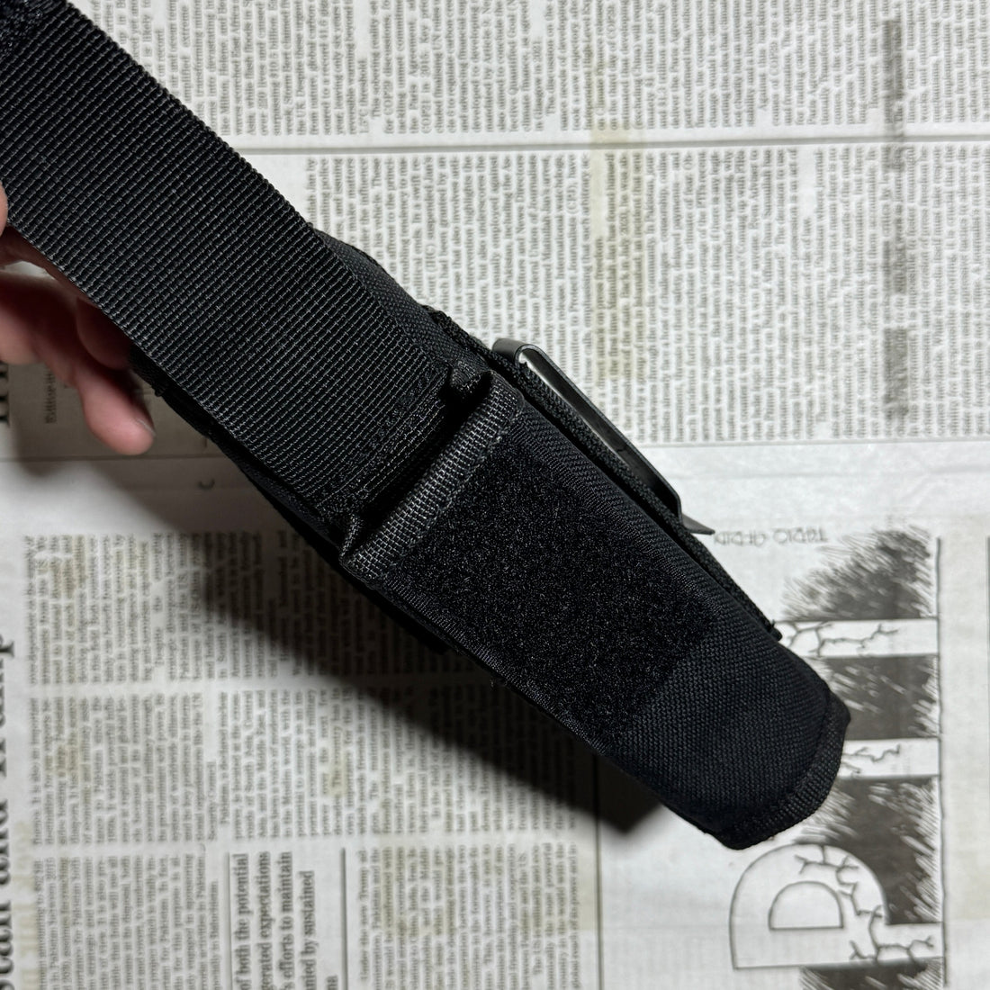 FIBER HOLSTER WITH MAG POUCH