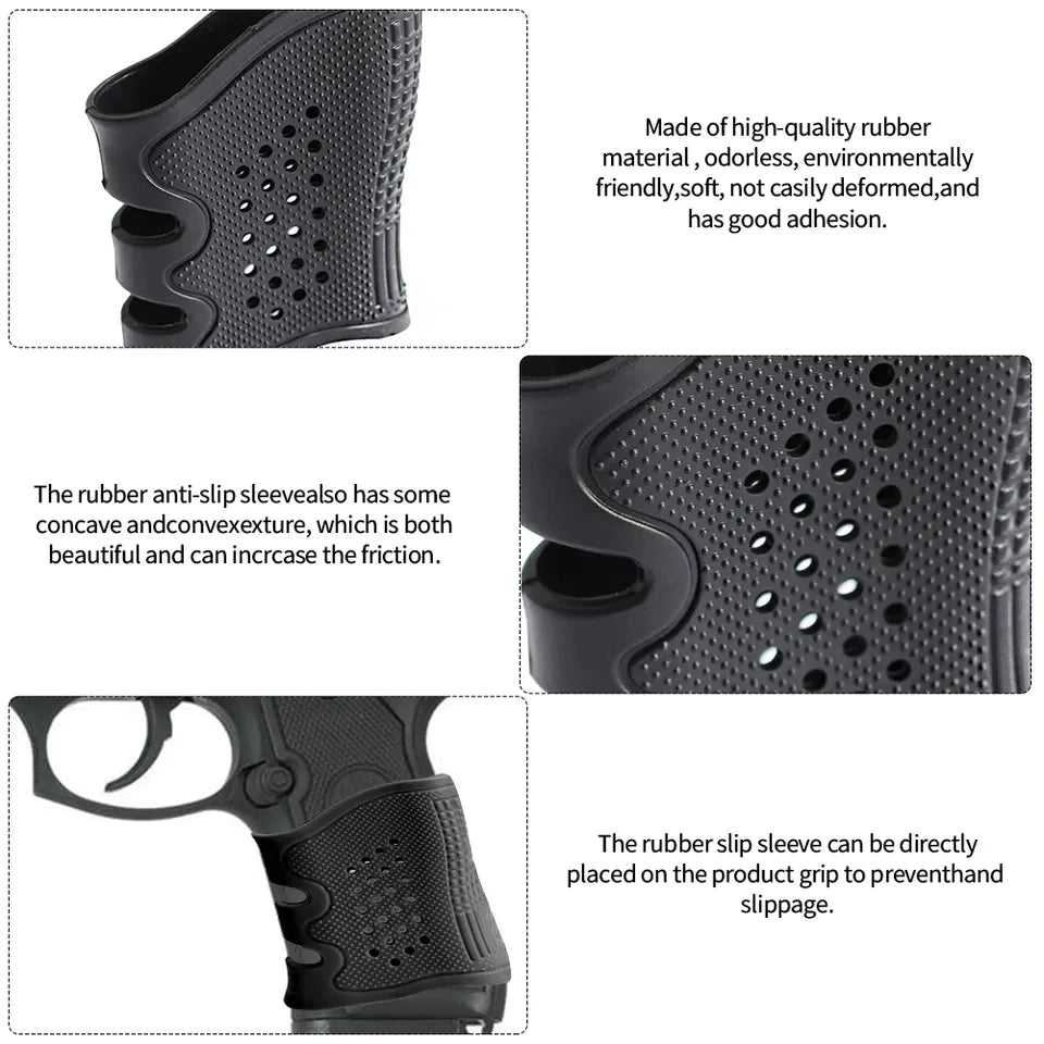 Universal Rubber Grip for Handguns
