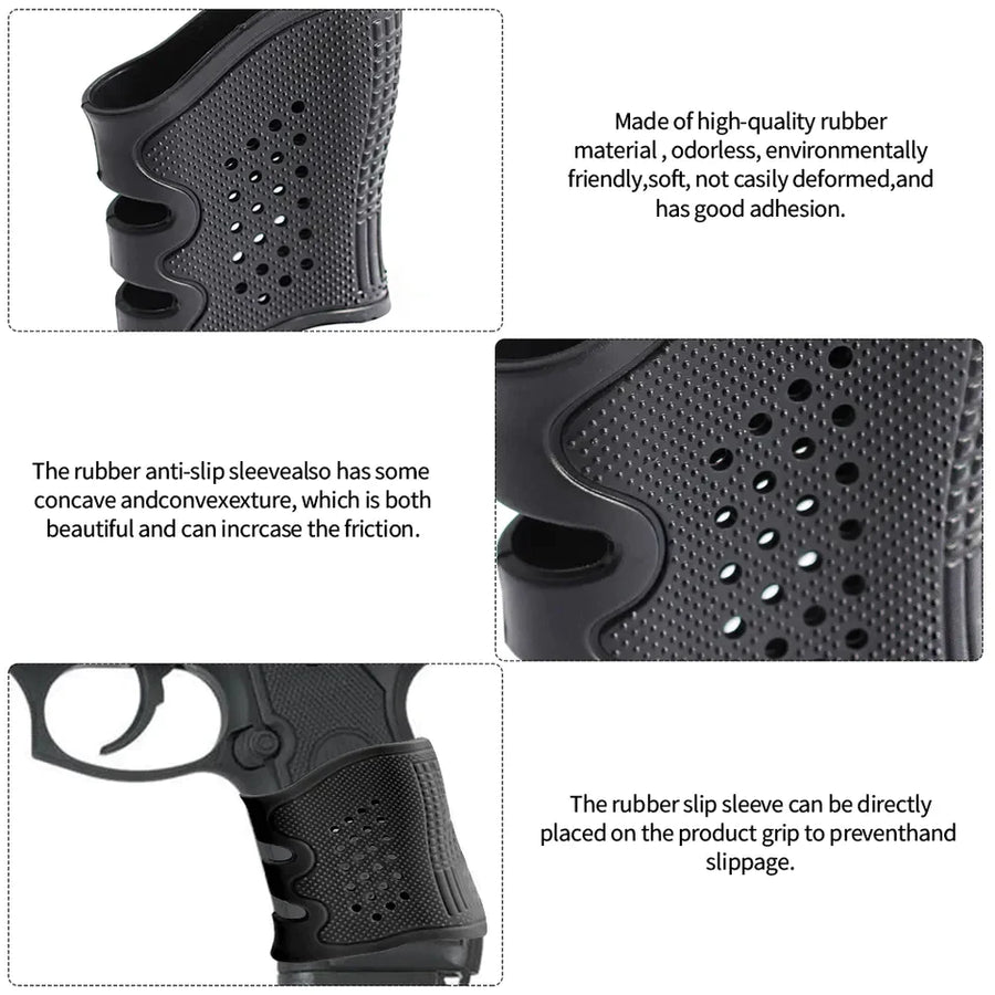 Universal Rubber Grip for Handguns