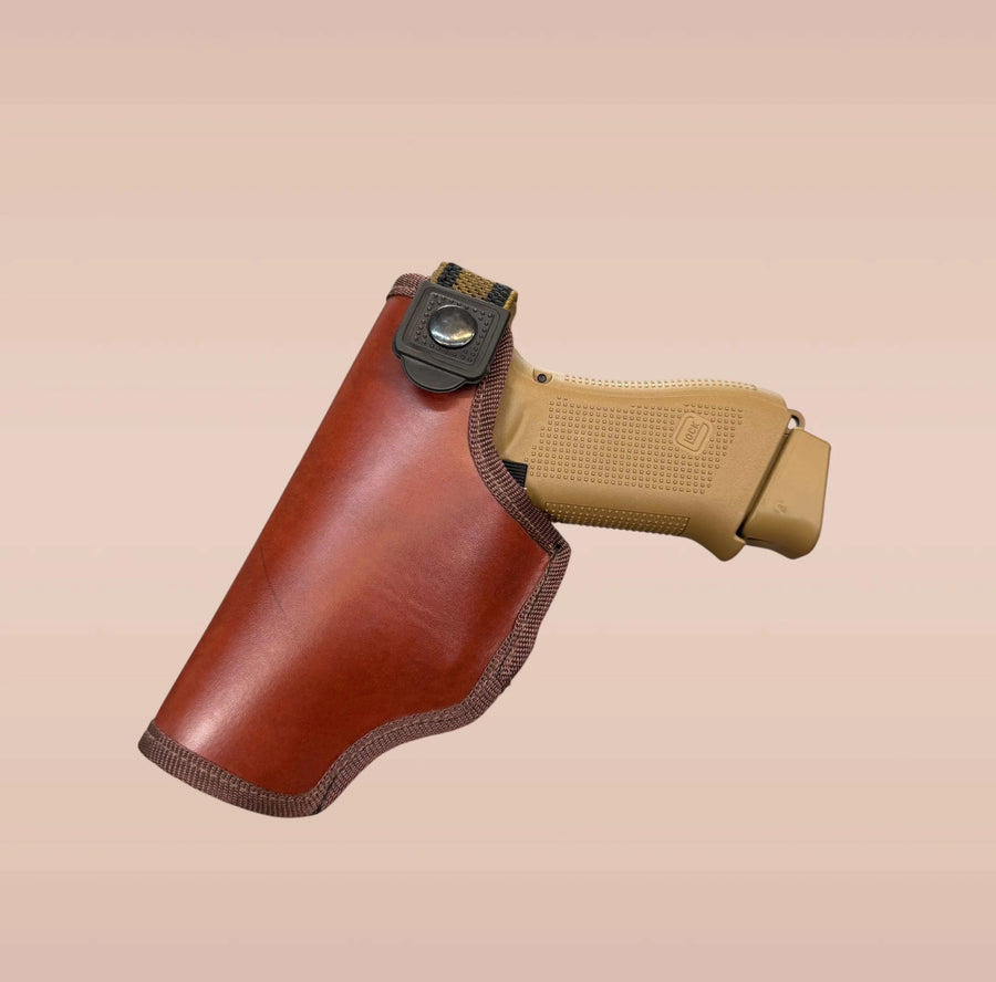 Leather IWB with Retention Straps