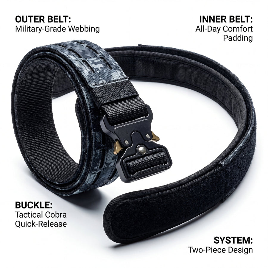 StealthRig Edc Belts -Dual Layered