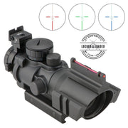 4x32 Scope with Fiber Optic Sight